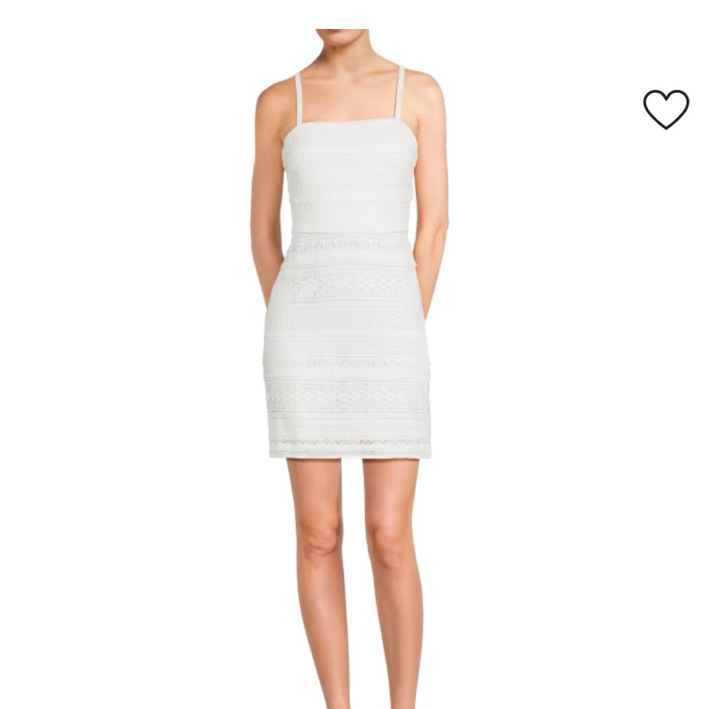 SAM EDELMAN
​Fringe Chemical Lace Body-Con Minidress